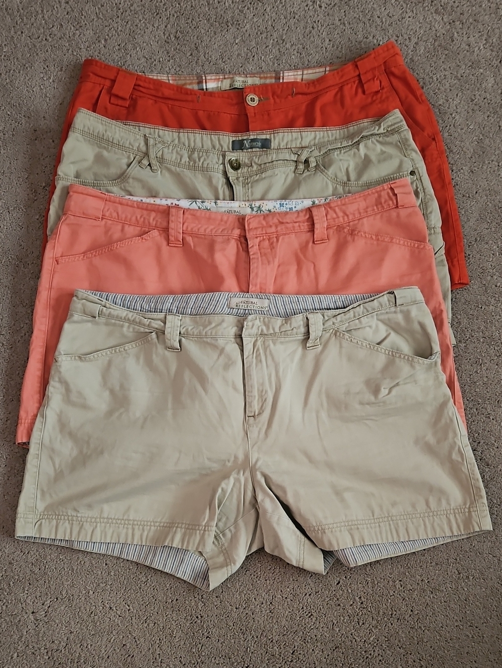 4 Pair Women's Size 18 Casual Shorts